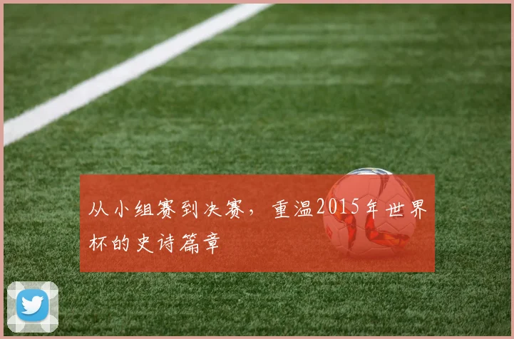 从小组赛到决赛，重温2015年世界杯的史诗篇章